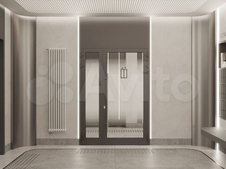 1-к. квартира, 46,7 м², 17/19 эт.