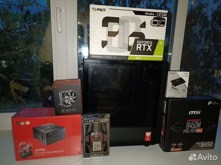 Системный блок / Компьютер ryzen 5600/rtx 3060