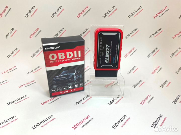Cканер Kingbolen ELM327 v. 1.5 WiFi Android, iOs