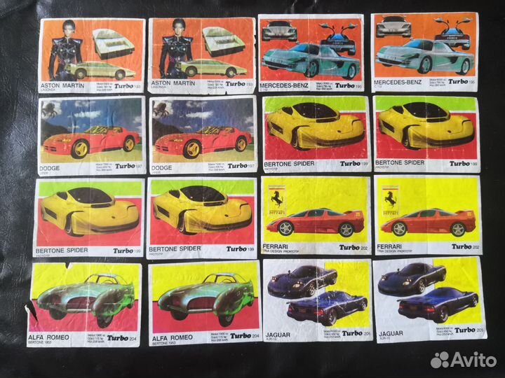 Вкладыши Turbo #1