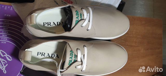 Слипоны мужские prada 43 размер