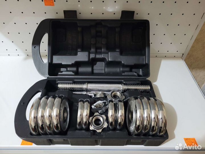 Гантели каждая по 7.5 кг. 2 шт