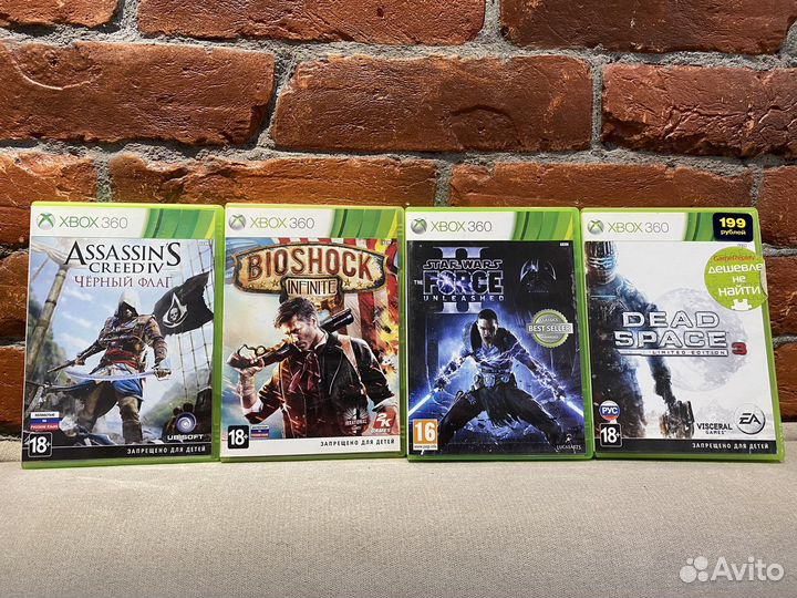 Игры для Xbox 360 Лицензия Цены в описании