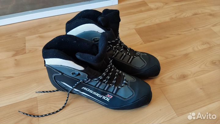 Беговые лыжи fischer ride WAX 195, ботинки, палки