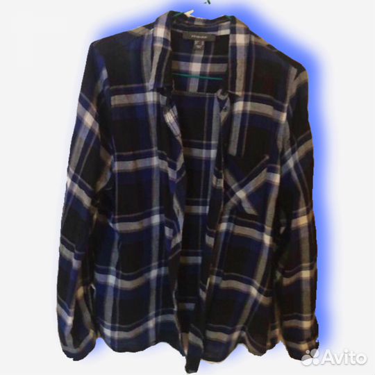 Винтажная рубашка в клетку