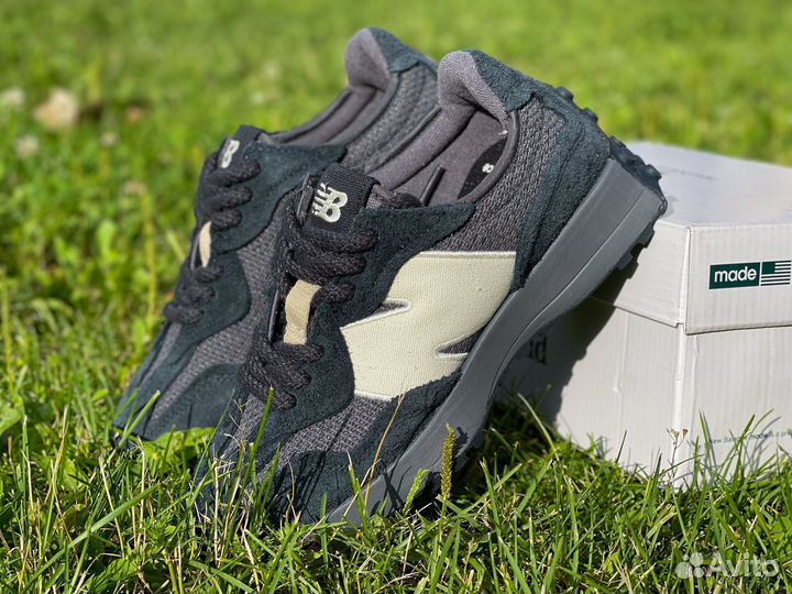 New Balance 327 Black Purple