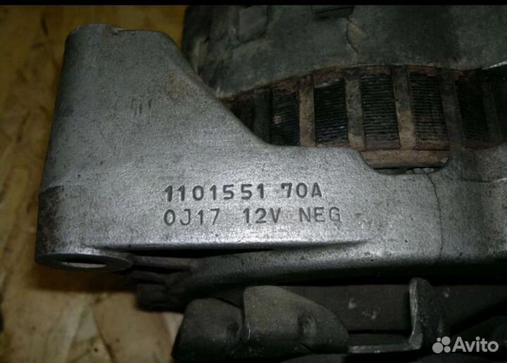 Генератор 70A Opel Vectra A