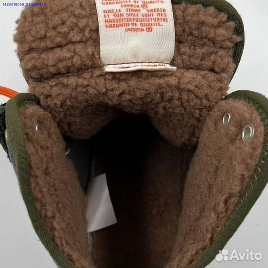 Кроссовки Nike Air Force 1 Duckboot (с мехом) (Арт.85766)