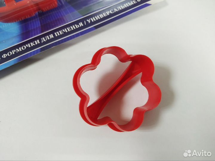 Формы для печенья с ручкой 6 шт