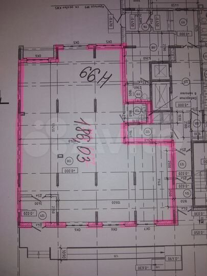 Помещение свободного назначения, 103 м²