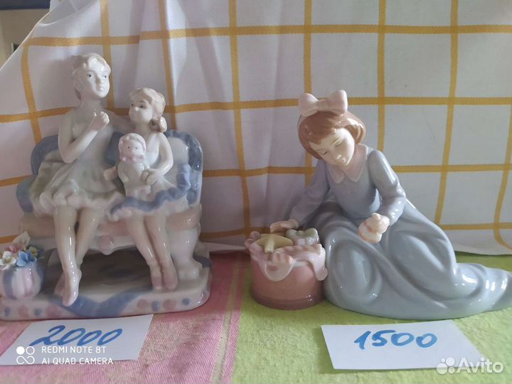 Фарфоровые фигурки разные
