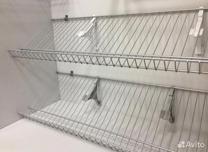 Сетчатые полки для обуви с крепежом