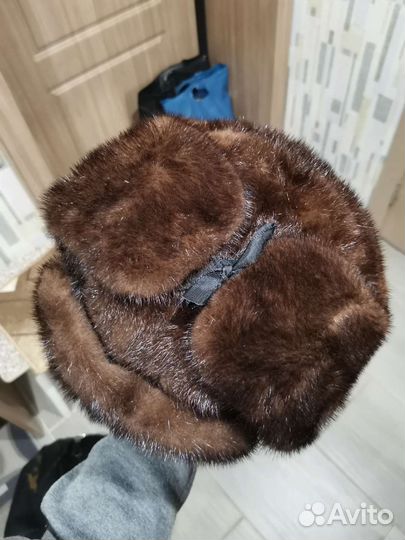 Шапка норка от фабрики белка