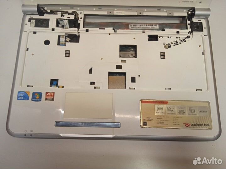 Ноутбук packard bell ms2288 easynote tj76 на запча