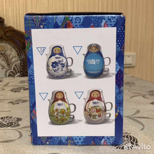 Чайник, чайный сервиз, чайный набор Сочи 2014