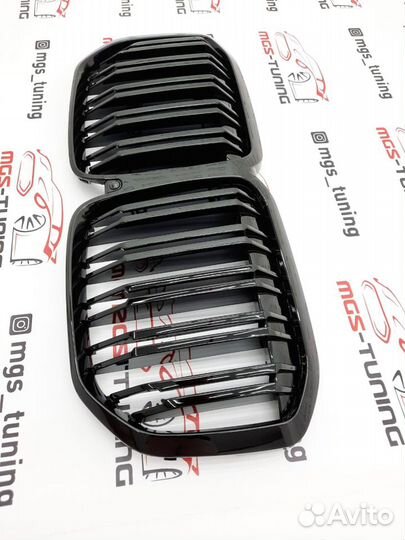 Решетка радиатора BMW Х7 G07 M-Style Black