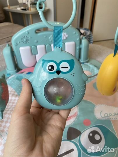 Детский развивающий коврик с Пианино