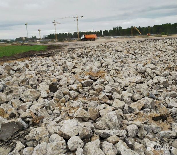 Щебень вторичный с доставкой