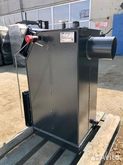 Твердотопливный котёл с увеличенной топкой