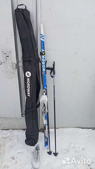 Лыжи 160 nordvey(ботинки 36 р-р)