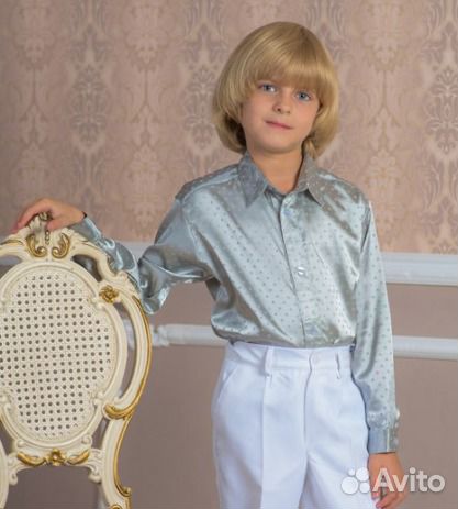Рубашка для мальчика рост 122