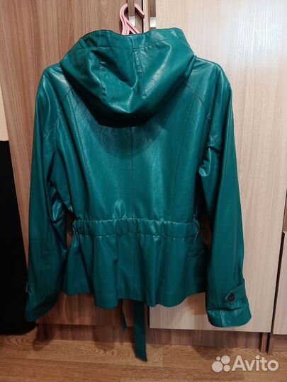 Куртка кожаная женская 60 размер