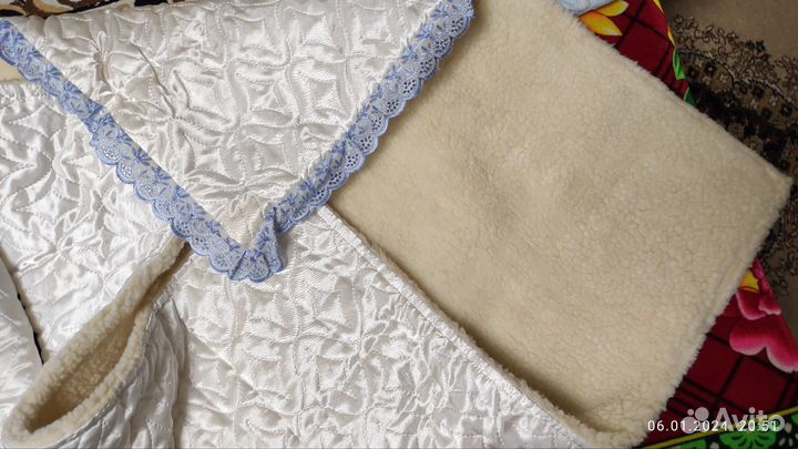 Зимний Конверт на выписку для мальчика