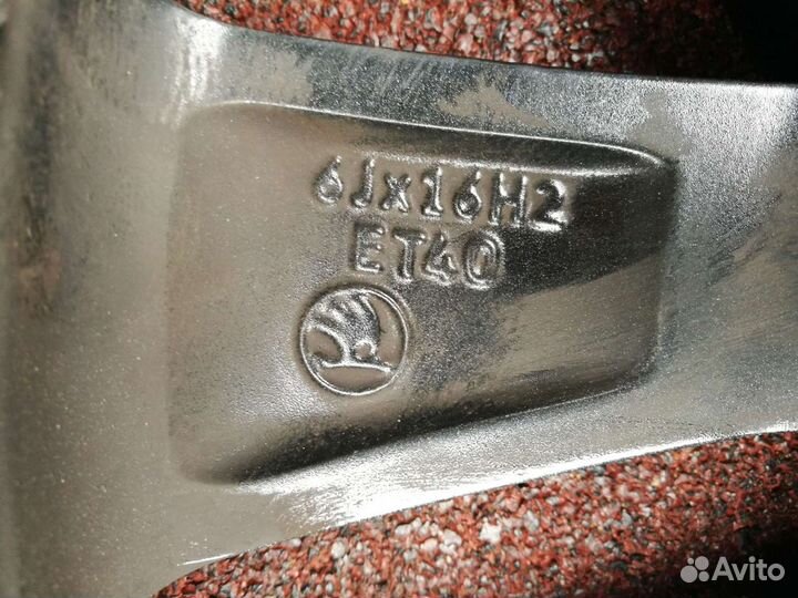 Диск R 16 Skoda Rapid. 1 штука