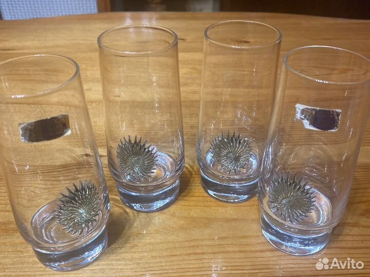 Стаканы Чехия Богемия,стопочки СССР хрусталь