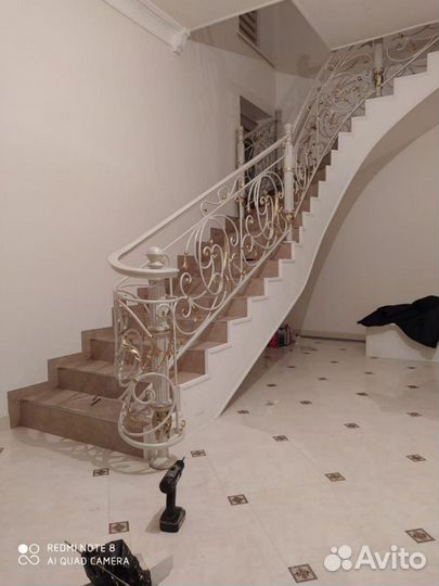 Перила кованые