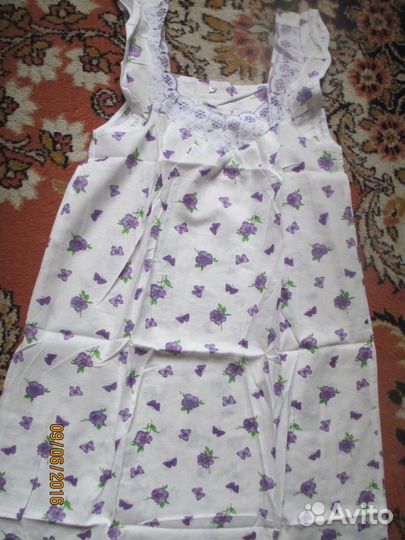 Новая ночная сорочка 44-56 размеры