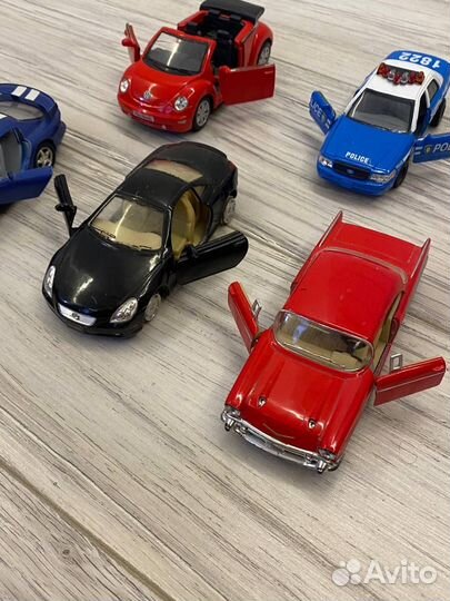 Машинки kinsmart пакетом 5 шт