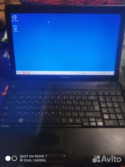 Ноутбук toshiba