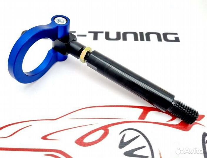 Буксировочная петля синяя Chevrolet Camaro 2016+