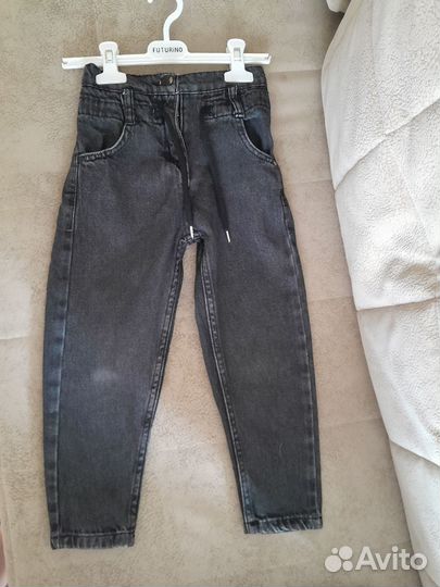 Джинсы для девочки 104-110