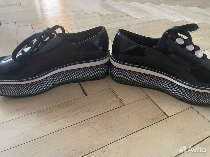 Туфли zara 39 черные