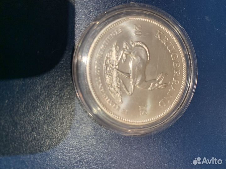 Серебро Krugerrand 2018+Andora динар