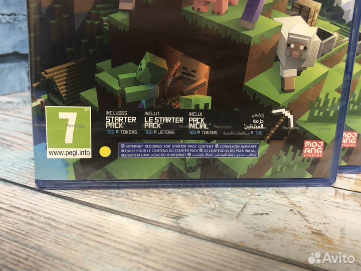 Minecraft PS4 Диск (Новый)