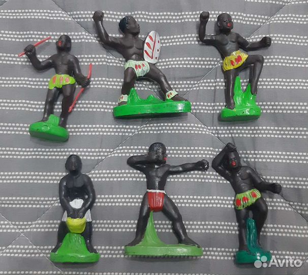 Игрушки СССР Солдатики