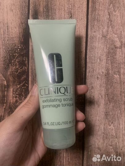 Clinique скраб отшелушивающий новый
