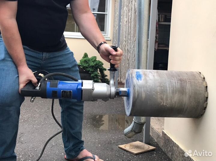 Алмазное бурение, сверление, демонтаж