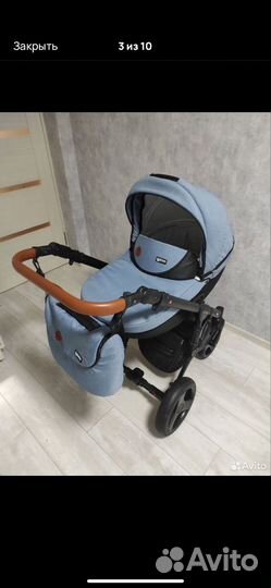 Коляска verdi Mirage 3 в 1 Denim