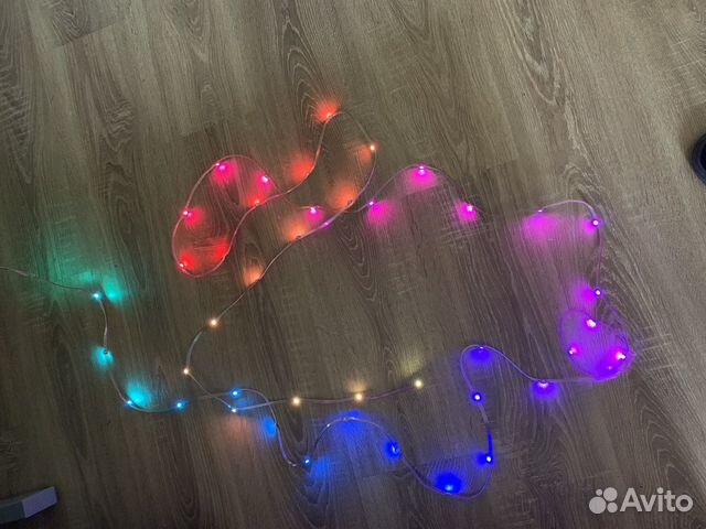 Светодиодная лента rgb 5,25м 50шт WS2812B