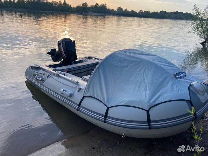 Лодка Гладиатор 330 с мотором Mercury 9.9 (15)