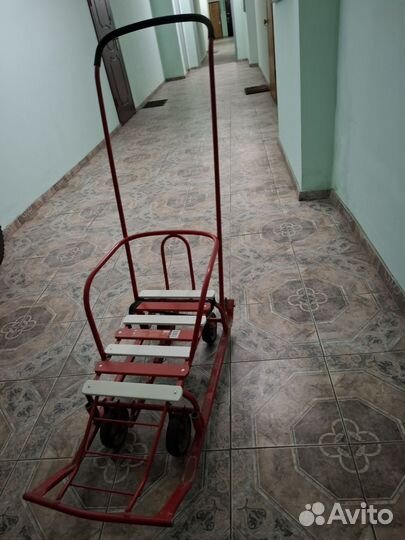 Санки на колесах