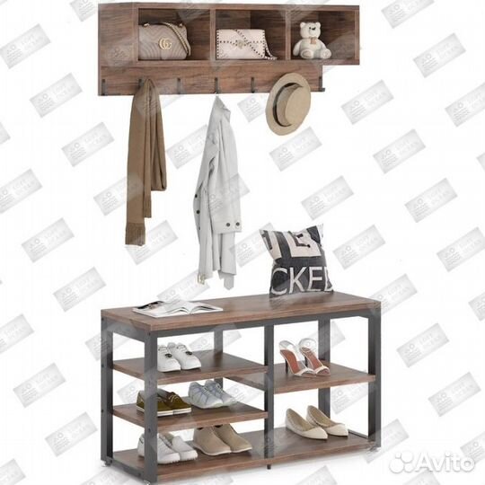 Полка обувная лофт