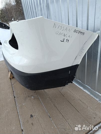 Бампер задний Nissan Qashqai J11