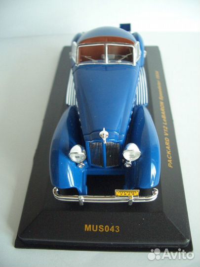 Коллекционная модель Packard V12