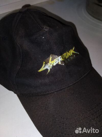 Бейсболка мужская cyberpunk киберпанк 2077