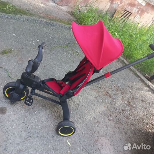 Детский трехколесный велосипед складной